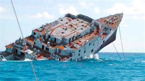 15 Sinking Ships Caught On Camera Youtube