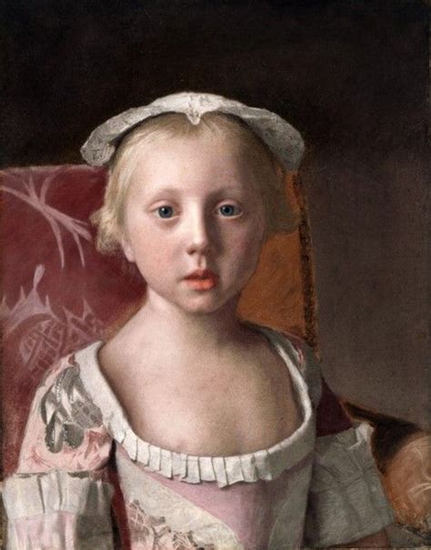 Princess Louisa By Jean Etienne Liotard Swiss Artist 1702 1789