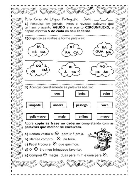 Texto Com Acento Agudo E Circunflexo Learnbraz