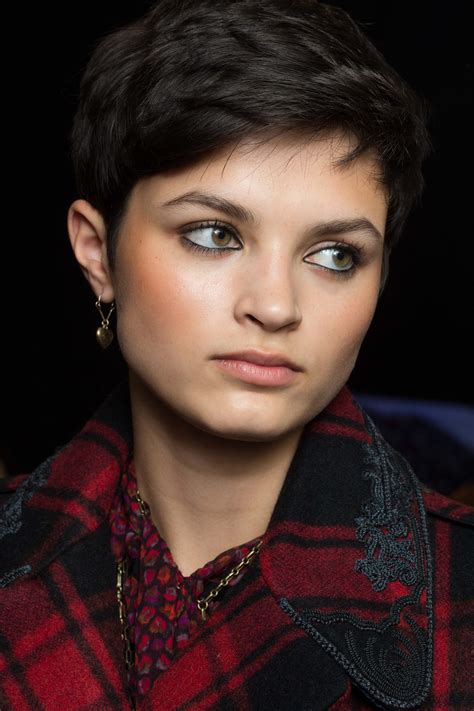 A great hairstyle for round face is the long, sleek look. Pixie cuts for oval faces: 5 Directional looks to try now