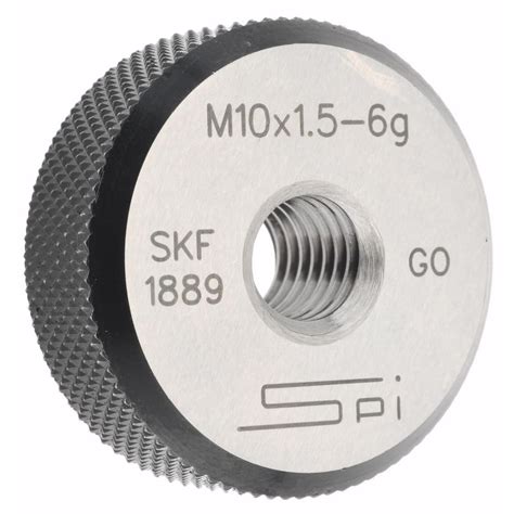 Spi M10x150 Go Single Ring Thread Gage 75890426 Msc Industrial