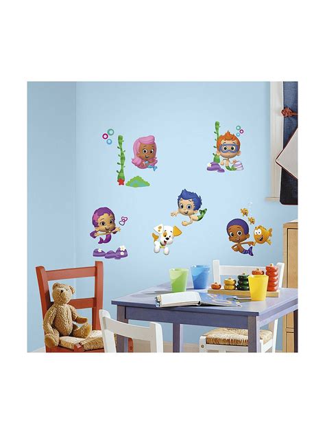 Find throws in different styles like modern, traditional or bohemian to mix and match with the decor in your bedroom, living room or office. Bubble Guppies Wall Decal Decorations - Wall Decals ...