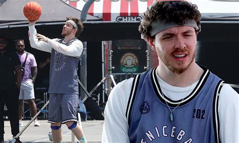 Jack Harlow Shows Off His Skills On The Court Filming The Reboot Of