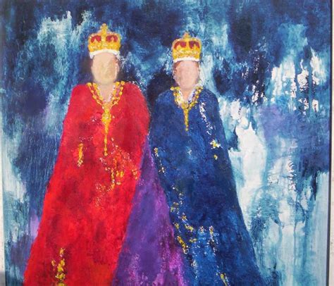 King And Queen Painting By Pat Jourdan Saatchi Art