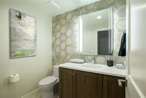 Bellevue Home Remodel Transitional Powder Room Seattle By