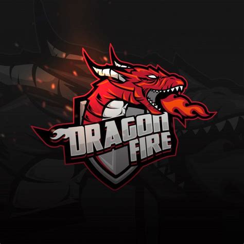 Get absolutely free gaming logos when you use our advance gaming logo maker. Dragon shield sports gaming logo Premium Vector | Premium ...