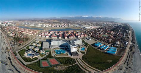 Aerial Views Of Sochi Olympic Venues And Infrastructure · Russia Travel