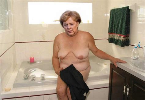 Голая Ангела Меркель Фрау Канцлер шокирует своими откровенными фото