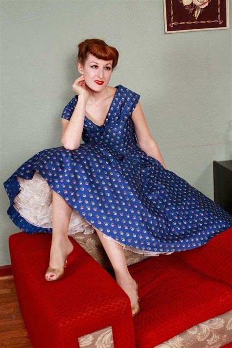 Vintage 1950s Dresses Floral Party Dress Dress Sites
