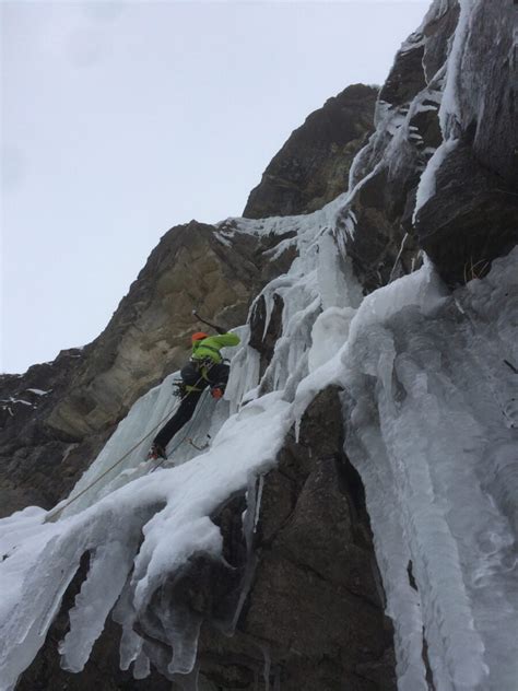 Ice Climbing Is Scaling Frozen Waterfalls With A Guide For The