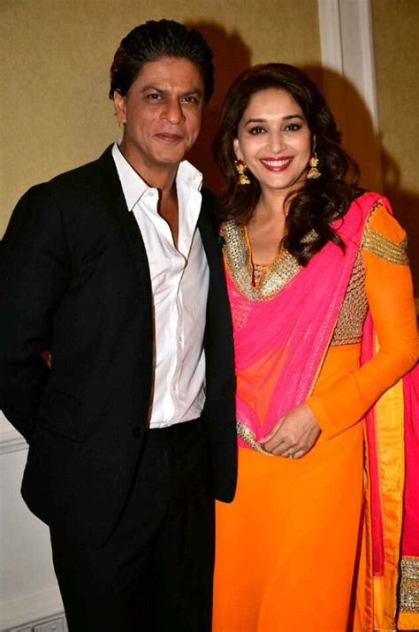 shah rukh khan madhuri dixit together in malaysia entertainment gallery news the indian express