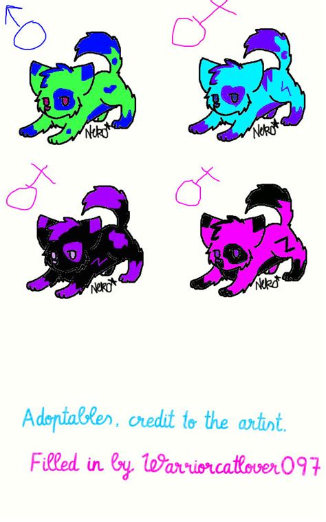 Wolf Adoptables First Come First Serve By Warriorcatlover097 On