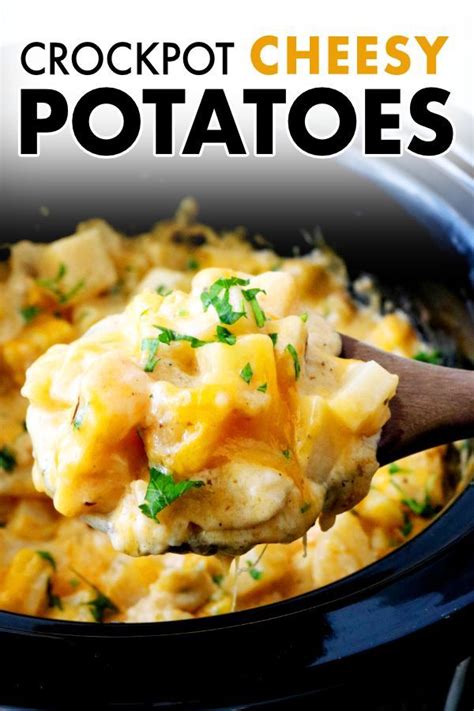 Best scalloped potatoes i've ever had! Crock Pot Cheesy Potatoes | Recipe in 2020 | Recipes ...