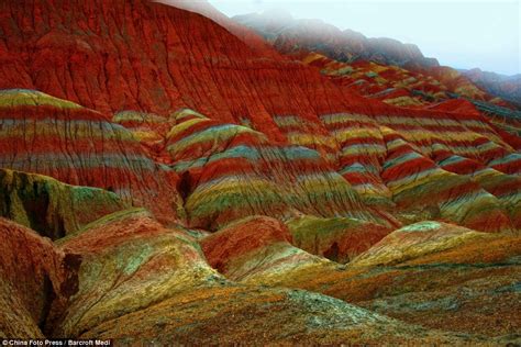Ellergy Chinas Beautiful Colorful Mountains