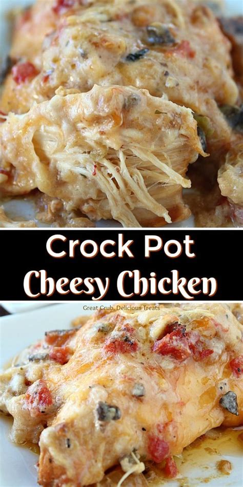 Crock Pot Cheesy Chicken The Country Food