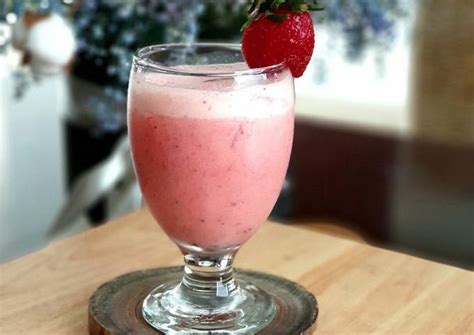 Resep Jus Strawberry Spesial 🍓🍍🍓 Oleh Heniwatisuma Zabels Mom Cookpad