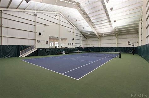 Buttoned Up Colonial Stocked With Indoor Tennis Complex Indoor Tennis