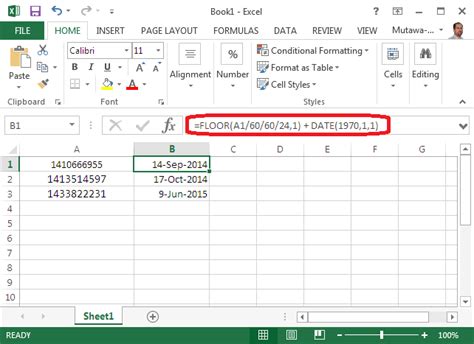 Excel Convert Ten Digit Number Into Date Excel Itecnote