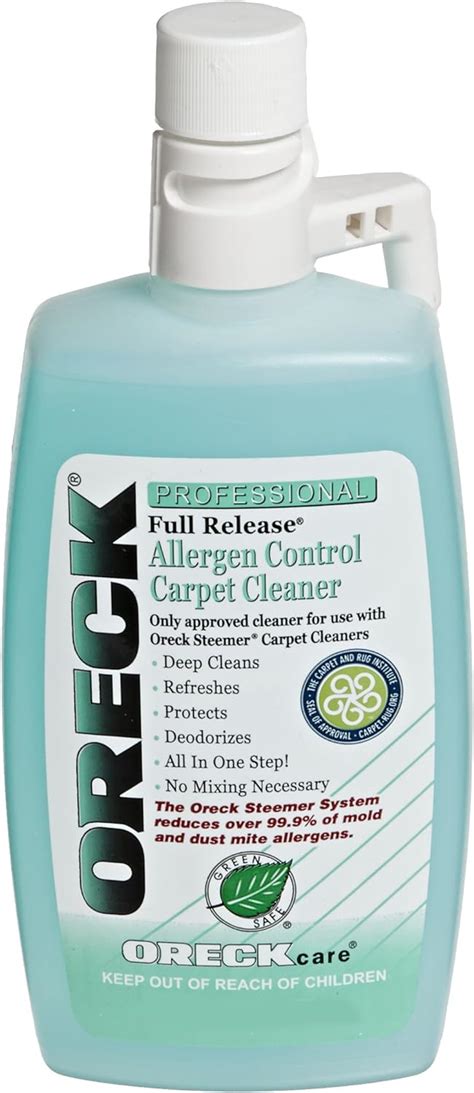 Oreck 40257 01 Full Release Allergen Control Carpet Cleaner 16 Oz