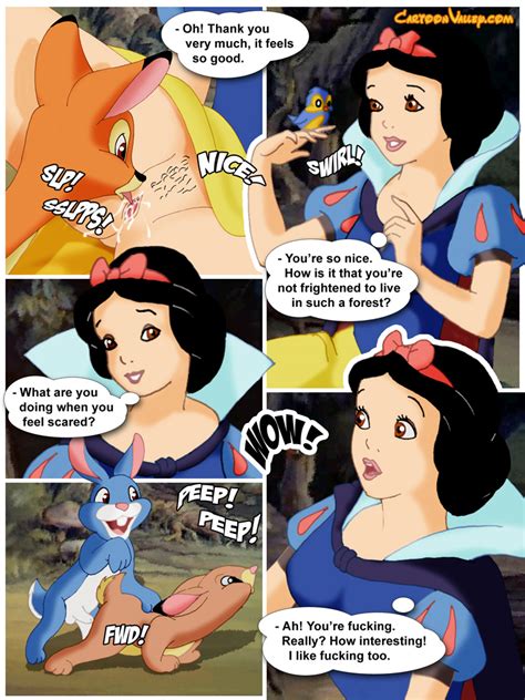Snow White And Seven Dwarf Queers Cartoon Valley Porn Comics