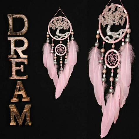Pink Dream Catcher Tree Of Life Dreamcatcher Pink Dream сatchers Pink