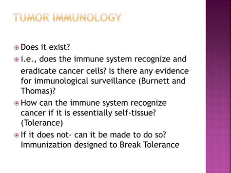 Ppt Tumor Immunology Powerpoint Presentation Free Download Id2103861
