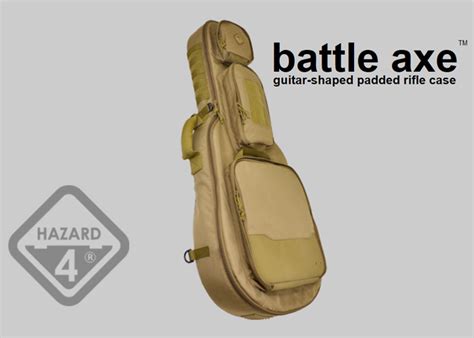 Hazard 4 Battle Axe Guitar Shaped Rifle Case Popular Airsoft