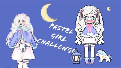 Pastel Girl Challenge Pastelgirlchallenge Youtube