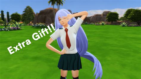 Sims 4 Into Animeverse — Nejire Costume Releaseextra T