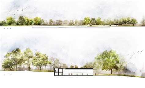 Aeceast Elevationcross Section Trahan Architects Landscape