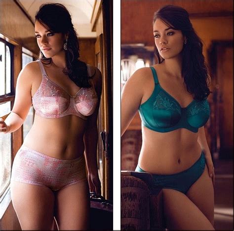 High Street Goes Bust Plus Size Lingerie Range Featuring Size 46k Bras Premieres At Debenhams