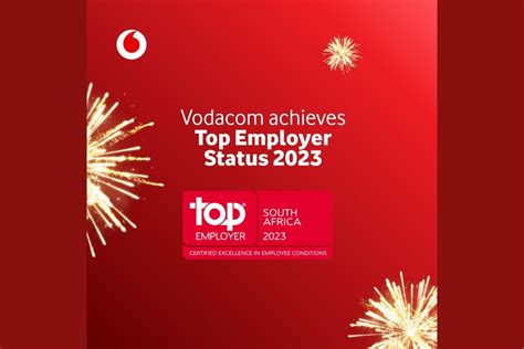 Vodacom Achieves Top Employer Status By Top Employers Institute
