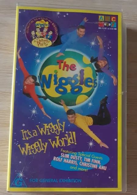 The Wiggles Its A Wiggly Wiggly World 🎬 Vhs Video 🎬 £930 Picclick Uk