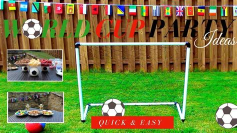 World Cup Party Ideas 2018 Diy Pvc Soccer Goal Net Diy Party