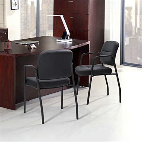 Devoko Waiting Room Office Reception Chairs Executive Leather Guest