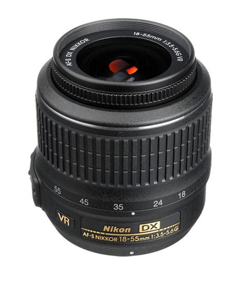 Nikon Af S Dx Nikkor 18 55mm F35 56g Vr Zoom Lens Price In India