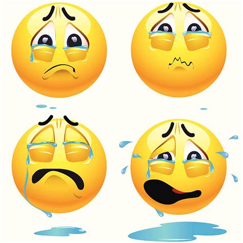 Despair Distraught Smiley Face Depression Clip Art Vector Images