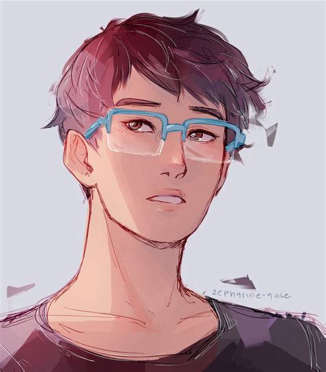Tumblr Anime Male Face Semi Realism Handsome Anime Guys