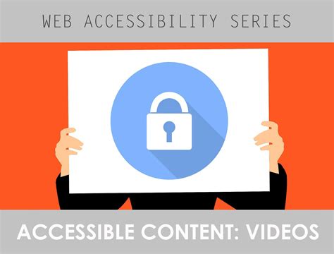 Creating Accessible Content Videos Learning Technologies