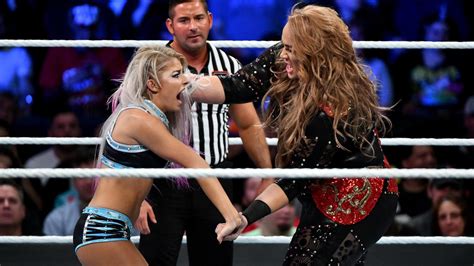 Nia Jax Vs Alexa Bliss Raw Womens Championship Match Photos Wwe