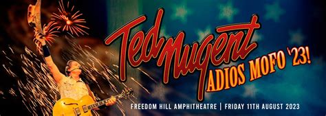 Ted Nugent On 2023 08 11 Michigan Lottery Amphitheatre At Freedom Hill