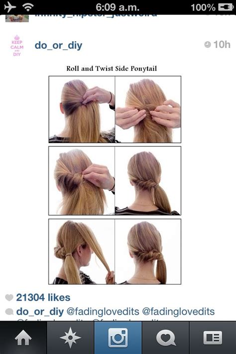 Pin By Kristel Schosinsky On Hair Me Side Ponytail