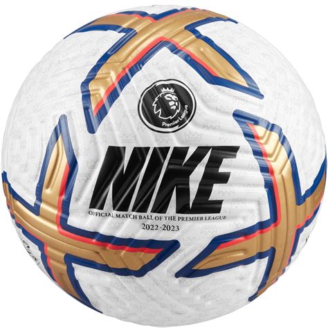 Футболна топка Nike Premier League Flight Football Whitegold Спорт