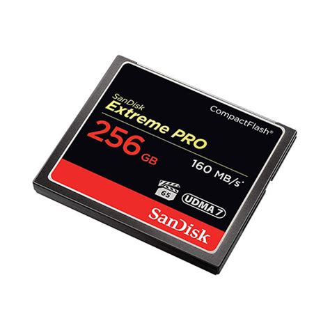 Sandisk 256gb Extreme Pro Compactflash Memory Card Udma 7 Speed Up To