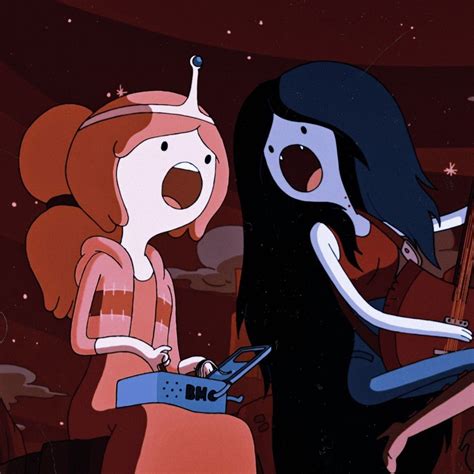 𖤐kill Time𖤐 — Marceline And Bubblegum In 2021 Adventure Time Marceline