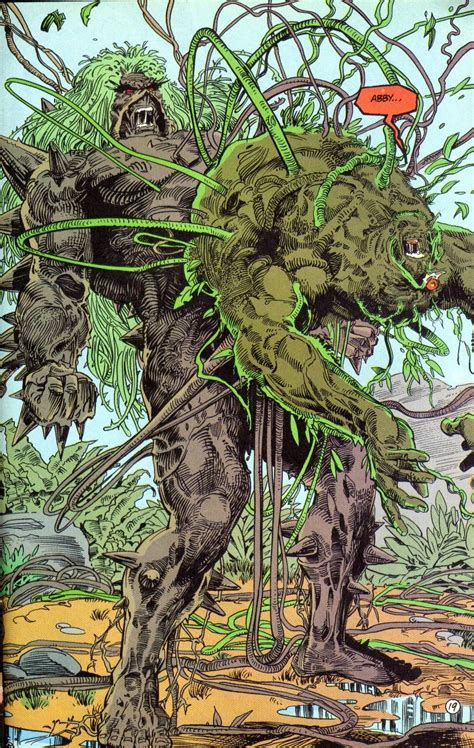 Swamp Thing Vol 2 132 Comics Artwork Swamp Creature Art