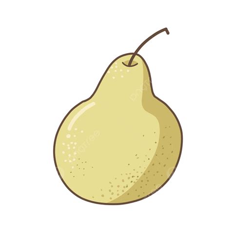 Pears Hd Transparent Fresh Pear Pear Fruit Cartoon Png Image For