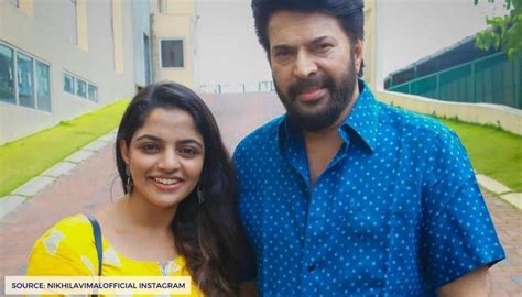 Mammoottys Co Star Nikhila Vimal Shares New Normal From The Priest Sets Regional Indian