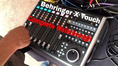 Behringer X Touch Control Surface Complete Walkthrough YouTube