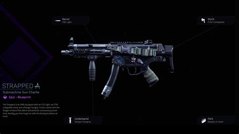 Strapped Cod Warzone And Modern Warfare Weapon Blueprint Call Of Duty